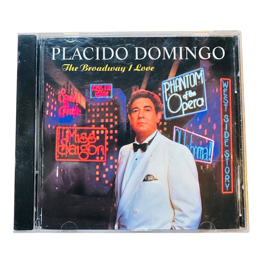 East West Records Placido Domingo The Broadway I Love CD Vocal Collection - Picture 1 of 2
